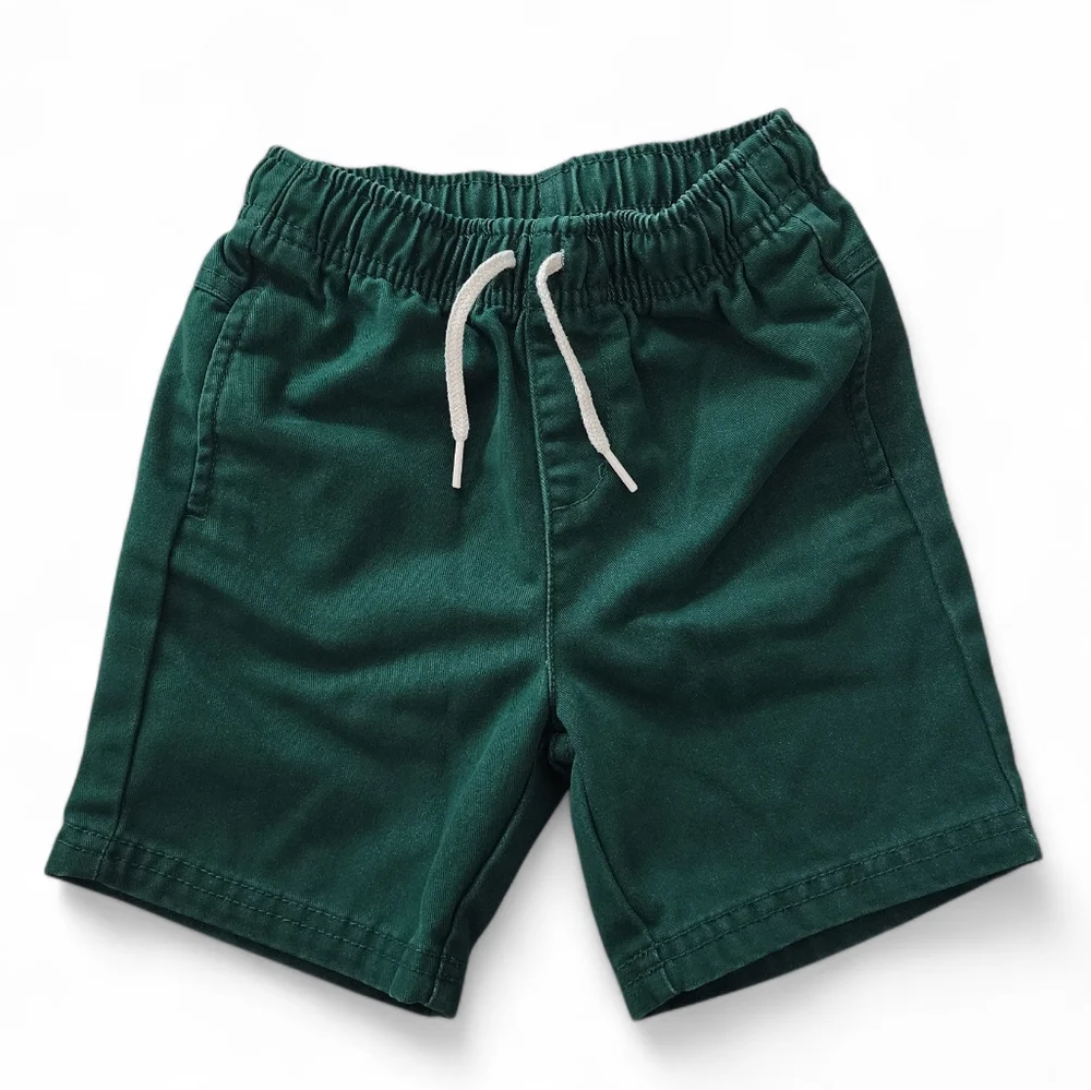 Old Navy Boys Green Drawstring Shorts - Size 4T